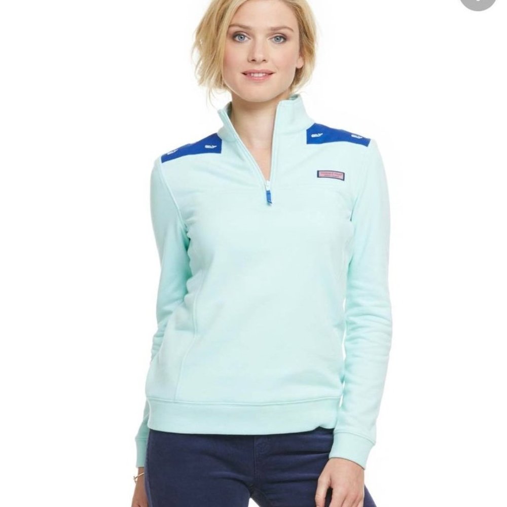 Vineyard Vines Sky Blue Sweatshirt Size XS